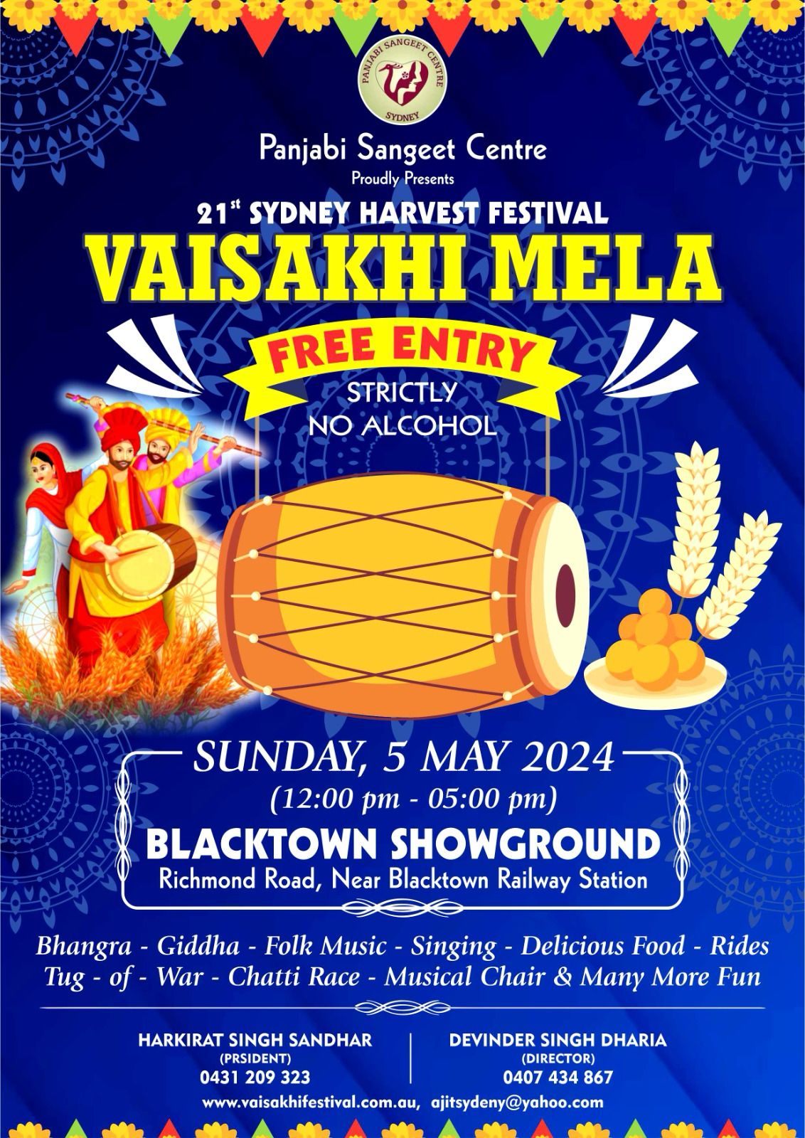 21st Sydney Harvest Festival Vaisakhi Mela 2024 in Blacktown Showground
