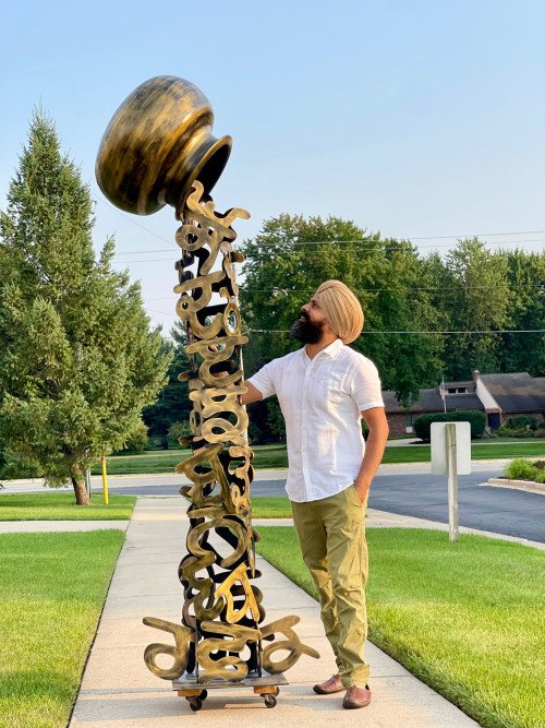 Harminder Boparai: An Award-winning sculptor