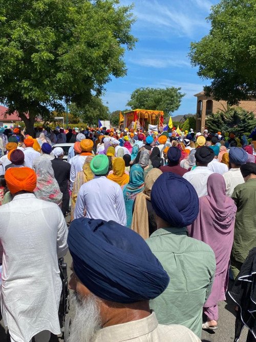 ਗੁਰੂ ਨਾਨਕ ਦੇਵ ਜੀ ਦੇ 555ਵੇਂ ਪ੍ਰਕਾਸ਼ ਦਿਹਾੜੇ ਮੌਕੇ ਐਡੀਲੇਡ ਦੀਆਂ ਸਿੱਖ ਸੰਗਤਾਂ ਵੱਲੋਂ ਨਗਰ ਕੀਰਤਨ ਦਾ ਆਯੋਜਨ @Gurdwara Sri Dashmesh Darbar Virginia