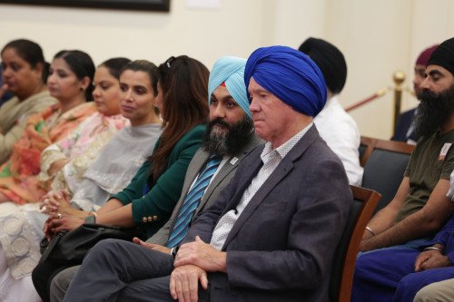 Sikh community celebrates 555th Parkash Purab of Guru Nanak Sahib Ji