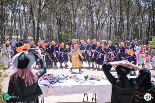 The Victorian Sikh community celebrates 5th installation anniversary at Great Stupa Bendigo