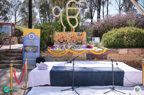 The Victorian Sikh community celebrates 5th installation anniversary at Great Stupa Bendigo