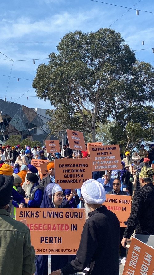 ਬੇਅਦਬੀ ਦੀ ਘਟਨਾ ਬਾਰੇ ਰੋਸ ਪ੍ਰਗਟਾਉਣ ਲਈ 10 ਸਤੰਬਰ 2024 ਨੂੰ ਮੈਲਬੌਰਨ ਵਿਚ ਇੱਕ ਸ਼ਾਂਤਮਈ "ਰੋਸ ਮਾਰਚ"