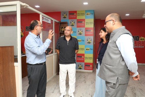 Chandigarh University and Radio Haanji team up for global media projects.
