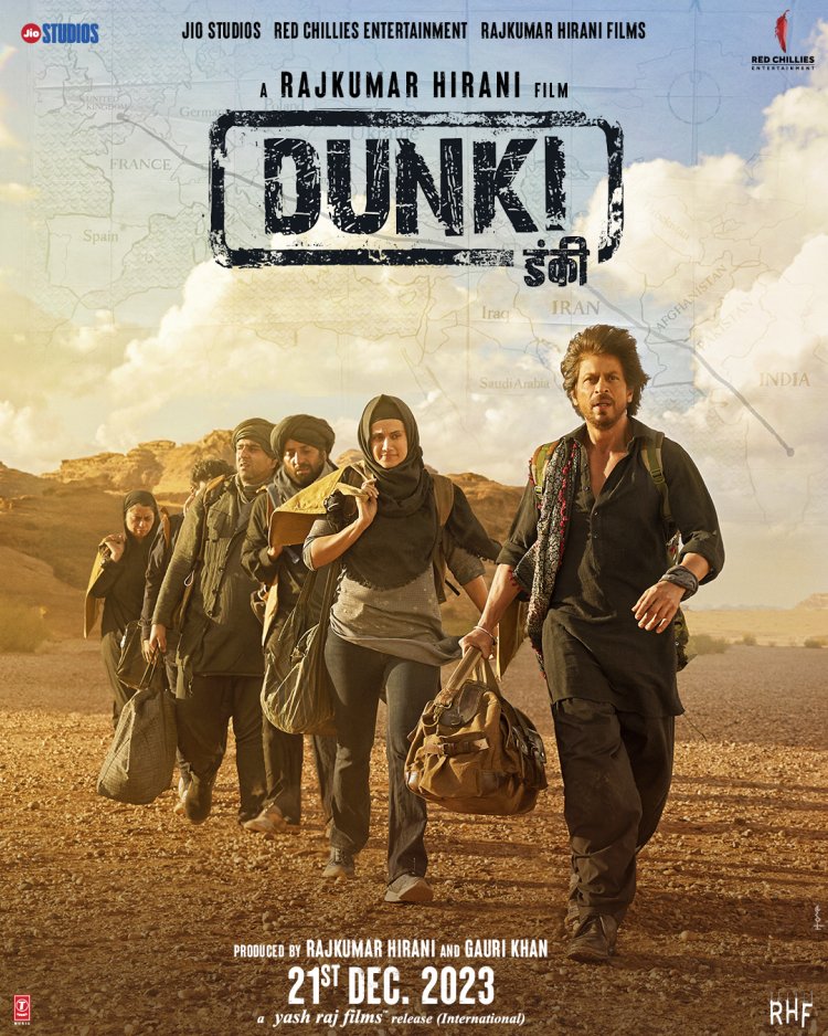 Catch the most amazing ensemble cast of Dunki in the two posters launched today!