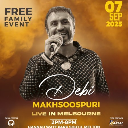 Debi Makhsoospuri Live in Melbourne 2025