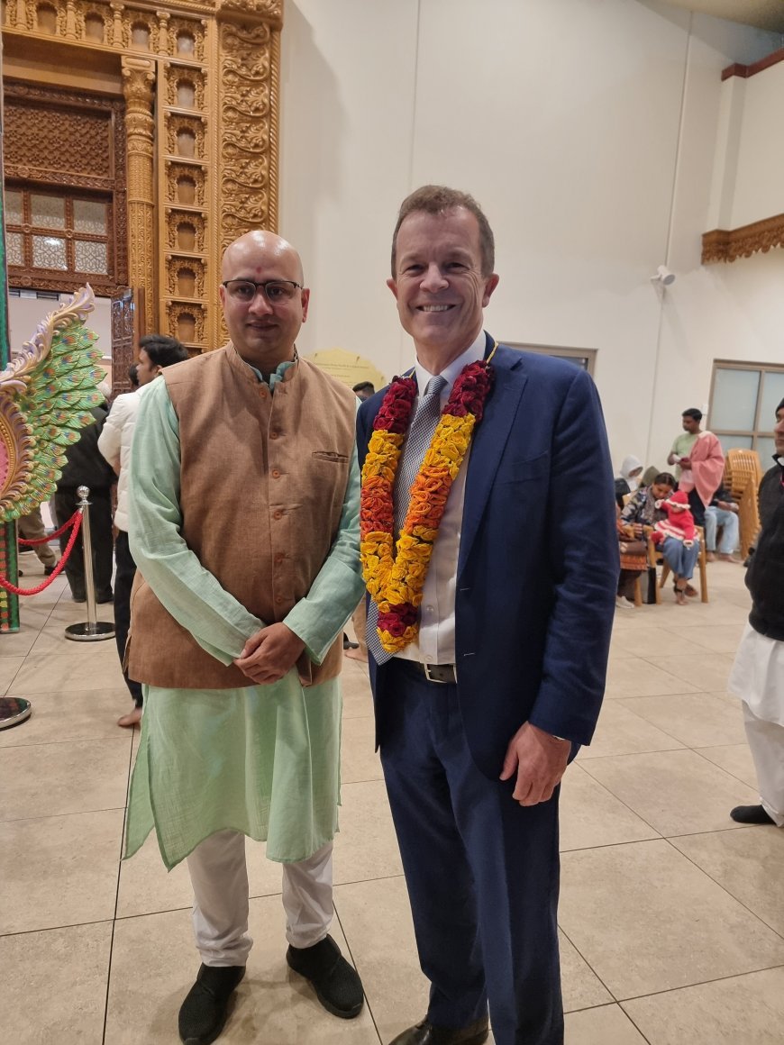 बीएपीएस स्वामीनारायण मंदिर सिडनी में जन्माष्टमी महोत्सव धूमधाम से सम्पन्न