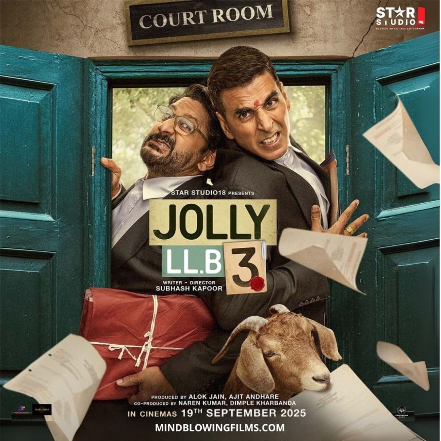 Jolly LLB 3 - Releasing on 19 September 2025