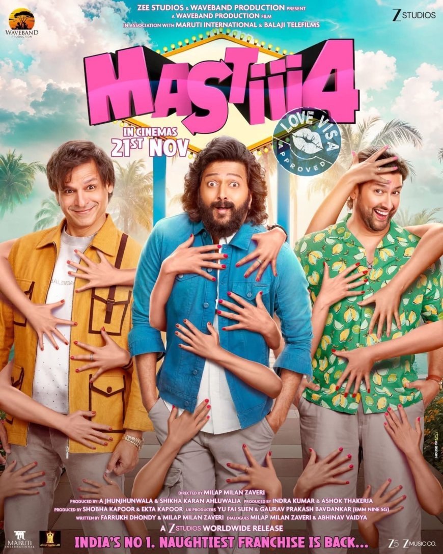 Masti 4: The Iconic Comedy Gang Returns with Bigger Laughs - Releasing on 21 November 2025