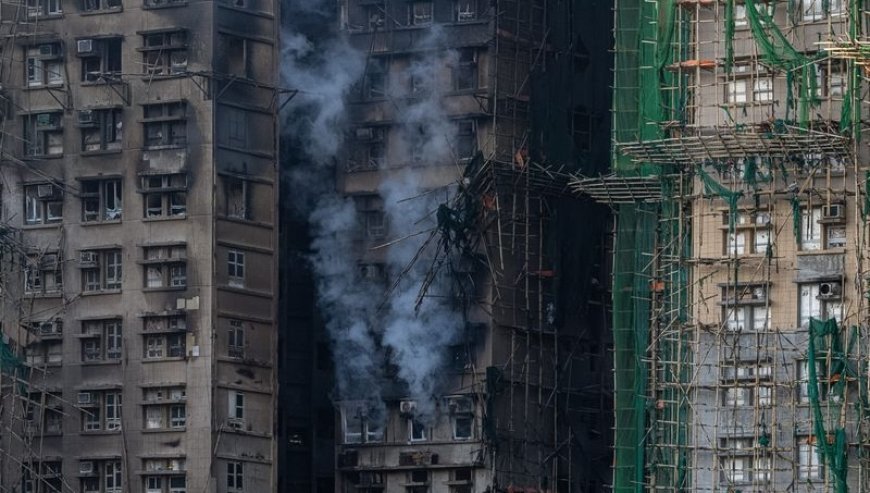 ਹਾਂਗ ਕਾਂਗ ਦੀ ਭਿਆਨਕ ਅੱਗ ਵਿੱਚ 128 ਜਾਨਾਂ ਦਾ ਘਾਟਾ, 200 ਲੋਕਾਂ ਦੀ ਤਲਾਸ਼ ਜਾਰੀ!