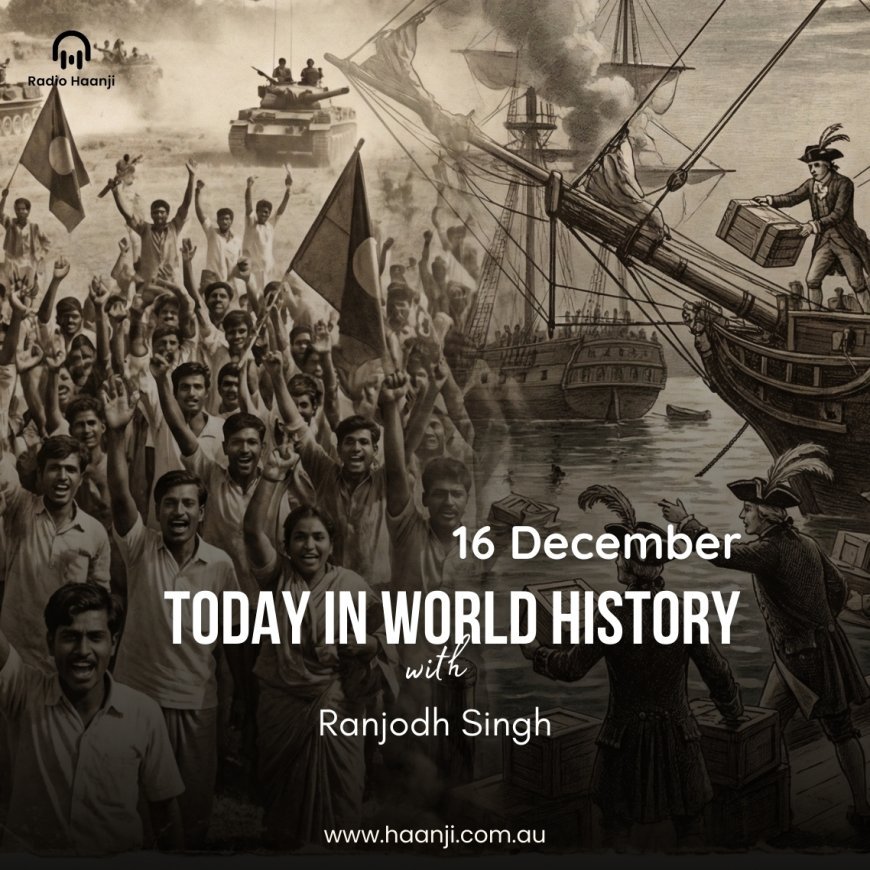 Revolutions & Rebirth: Ranjodh Singh Uncovers the Secrets of December 16 - Radio Haanji