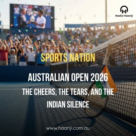 Australian Open 2026: The Cheers, The Tears, and The Indian Silence | Sports Nation with Amrinder Gidda