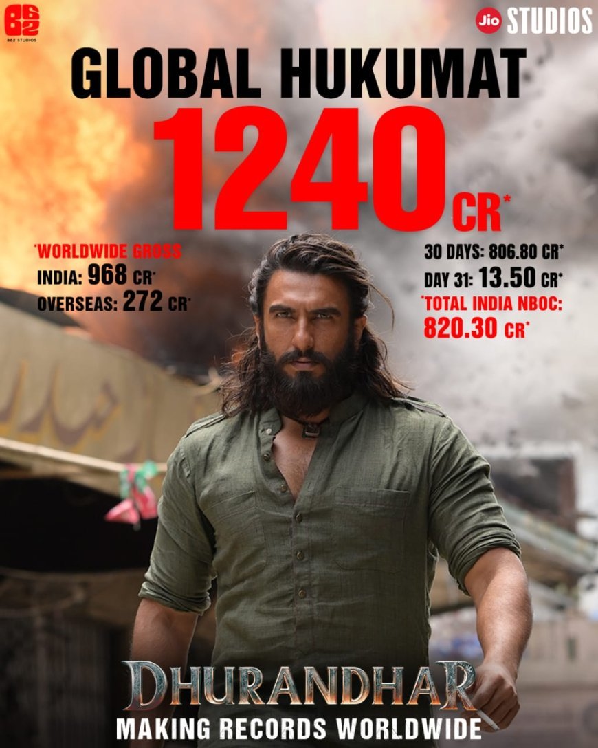 'ਧੁਰੰਧਰ' Box Office 'ਤੇ ਵੀ ਨਿਕਲੀ ਧੁਰੰਧਰ