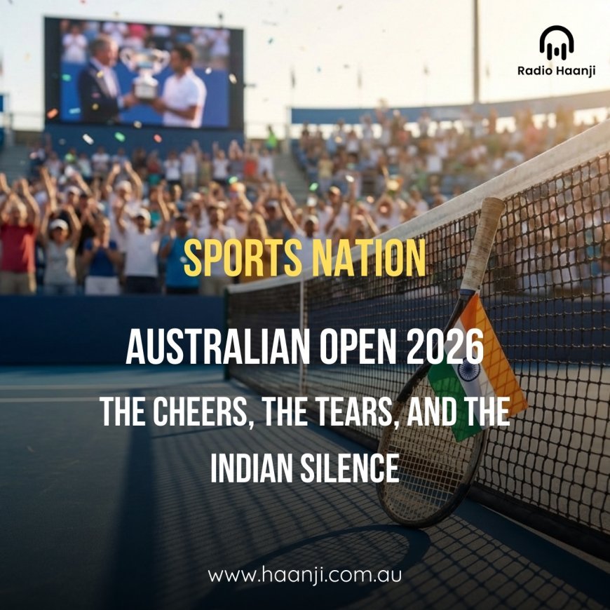 Australian Open 2026: The Cheers, The Tears, and The Indian Silence | Sports Nation with Amrinder Gidda