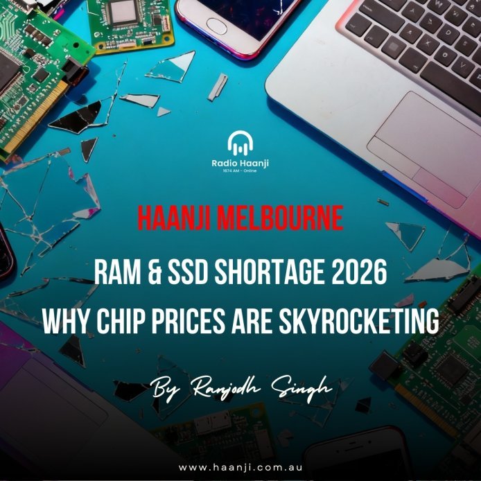 RAM & SSD Shortage 2026: Why Chip Prices Are Skyrocketing - Ranjodh Singh - Radio Haanij