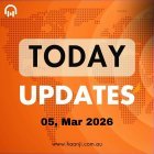 05 March 2026 - Today Updates  - Iran tensions, Sydney beach fees, Jacki O ending  - Radio Haanji