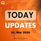 Today Updates - 10 March 2026 - Iran Supreme Leader and Australia News