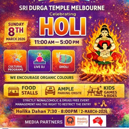 Sri Durga Temple Melbourne - 8 March 2026 - Deanside Event