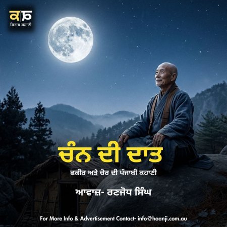 ਚੰਨ ਦੀ ਦਾਤ — ਫਕੀਰ ਅਤੇ ਚੋਰ ਦੀ ਪੰਜਾਬੀ ਕਹਾਣੀ | Punjabi Audio Story | Radio Haanji