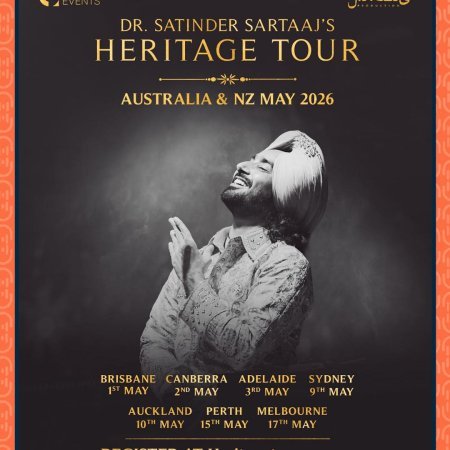 Satinder Sartaaj Heritage Tour Australia 2026 – Full Guide