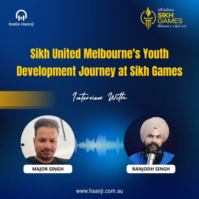 Sikh United Melbourne Club: Youth Development for Sikh Games 2026 - Major Singh - Ranjodh Singh