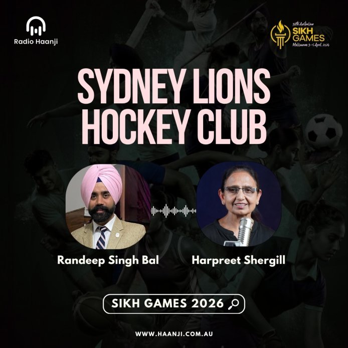 Sydney Lions Hockey Club at Australian Sikh Games 2026 - Randeep Singh Bal - Harpreet Shergill