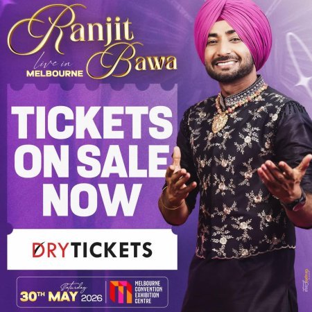 Ranjit Bawa Live in Melbourne 2026 — Everything You Need to Know