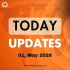 01 May - Today Updates - Trump vs Germany, Oil Crisis & Alice Springs Protests