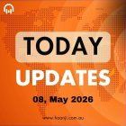8 May - Today Updates  - Iran, Australian Rail