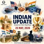25 May- Indian Updates - Punjab Polls & US Ties