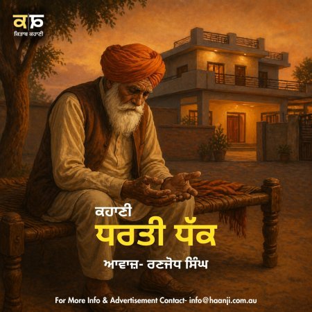 ਧਰਤੀ ਧੱਕ - Emotional Punjabi Story - Ranjodh Singh
