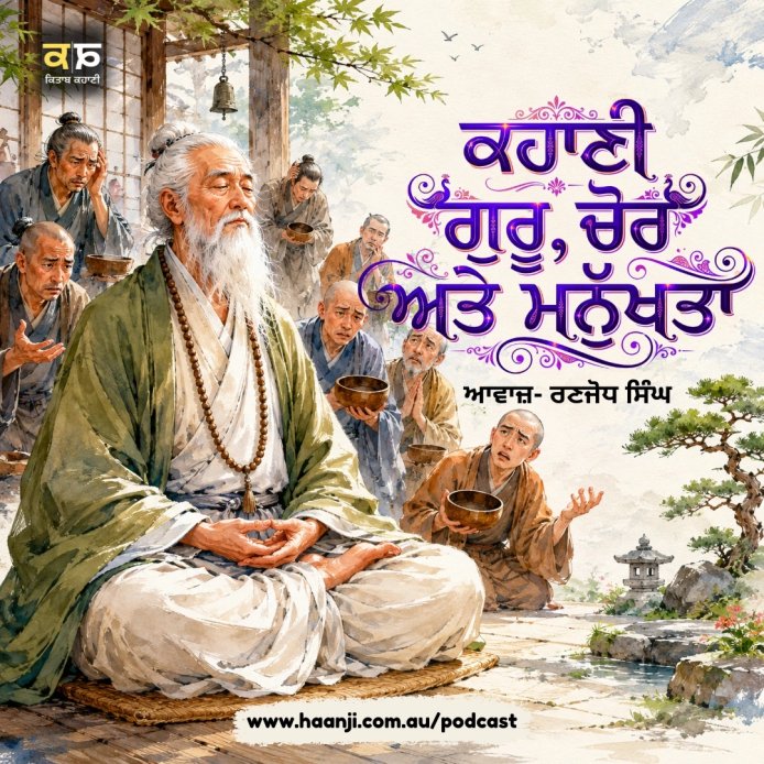 ਗੁਰੂ, ਚੋਰ ਅਤੇ ਮਨੁੱਖਤਾ  - Punjabi Audio Story - Ranjodh Singh
