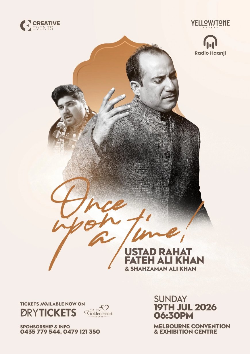 Rahat Fateh Ali Khan Melbourne 2026: Concert & Tickets and Complete Guide