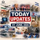 01 June - Today Updates - Geopolitical Tensions Escalate and Satwik-Chirag Make History - Gautam Kapil
