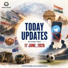 17 June - Today Updates - ਟੈਲੀਗ੍ਰਾਮ 'ਤੇ ਪਾਬੰਦੀ ਤੋਂ ਲੈ ਕੇ ਇਰਾਨ ਦੀ ਵੱਡੀ ਚੇਤਾਵਨੀ ਤੱਕ - Host: Gautam Kapil
