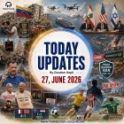 27 June - Today Updates - ਵੈਨੇਜ਼ੁਏਲਾ 'ਚ ਭੂਚਾਲ ਦਾ ਕਹਿਰ ਅਤੇ ਦੁਨੀਆ ਭਰ ਦੀਆਂ ਮੁੱਖ ਖ਼ਬਰਾਂ - Gautam Kapil