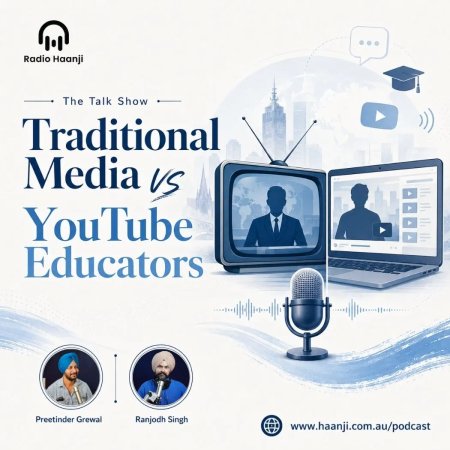 Traditional Media vs YouTube Educators & Diaspora Stories - The Talk Show - Preetinder Grewal - Ranjodh Singh