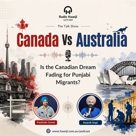 Canada Vs Australia - Is the Canadian Dream Fading for Punjabi Migrants - The Talk Show