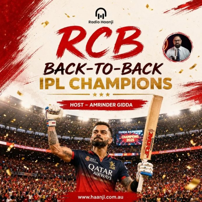 RCB Back-to-Back IPL Champions: The Historic Double Breakdown - Amrinder Gidda