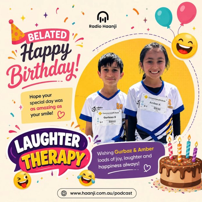16 June - Laughter Therapy - ਹੱਸਦੇ ਰਹੋ, ਜ਼ਿੰਦਗੀ ਦਾ ਹਰ ਰੰਗ ਮਾਣੋ - Harmeet Toor & Ranjodh Singh