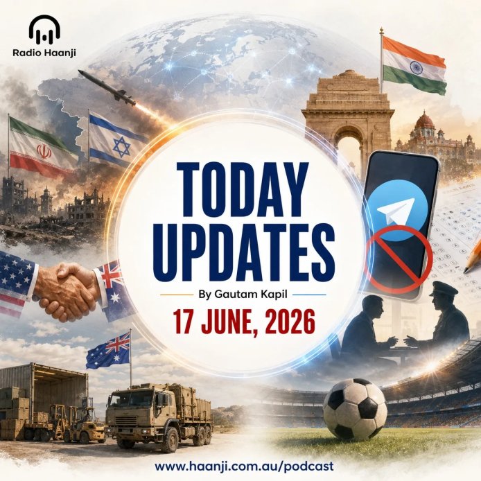 17 June - Today Updates - ਟੈਲੀਗ੍ਰਾਮ 'ਤੇ ਪਾਬੰਦੀ ਤੋਂ ਲੈ ਕੇ ਇਰਾਨ ਦੀ ਵੱਡੀ ਚੇਤਾਵਨੀ ਤੱਕ - Host: Gautam Kapil
