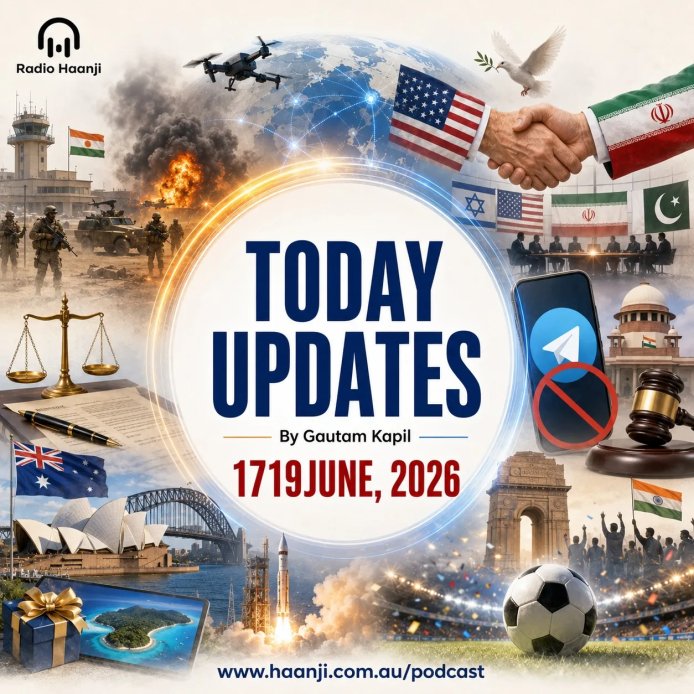 19 June - Today Updates - ਟੈਲੀਗ੍ਰਾਮ ਪਾਬੰਦੀ ਅਤੇ ਈਰਾਨ-ਅਮਰੀਕਾ ਸਮਝੌਤਾ - Gautam Kapil