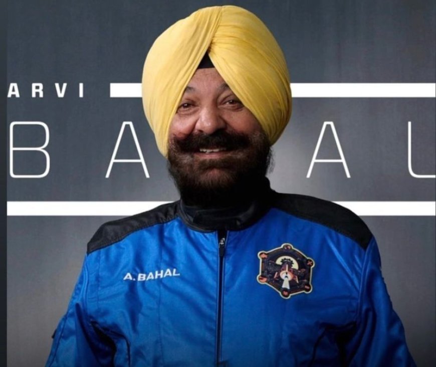 ਪੁਲਾੜ ਦੀ ਯਾਤਰਾ ਕਰਨ ਵਾਲੇ ਪਹਿਲੇ ਸਿੱਖ ਅਰਵਿੰਦਰ ਸਿੰਘ ਬਹਿਲ ਦੀ ਨਵੀਂ ਖ਼ਾਹਿਸ਼, ਹੁਣ ਅਮਰੀਕਾ ਦੀ ਪ੍ਰਸਿੱਧ ਚੱਟਾਨ 'ਦਿ ਵੇਵ' ਦੇਖਣ ਦੀ ਇੱਛਾ
