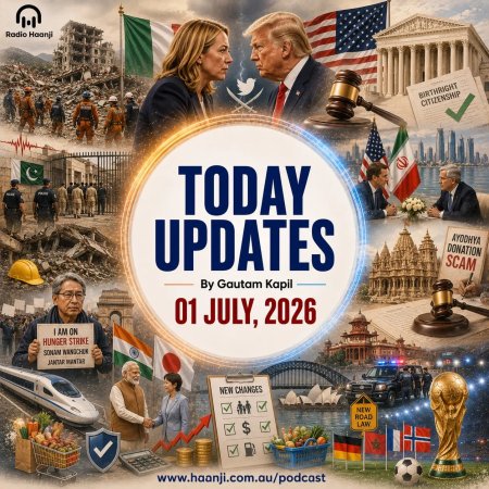 01 July ,Giorgia Meloni vs Donald Trump Twitter War - Gautam Kapil