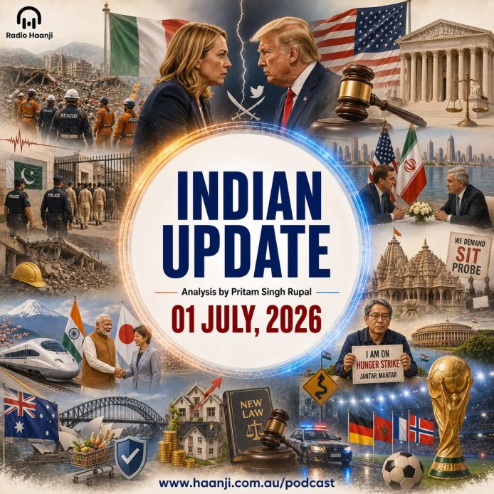 01 July ,Giorgia Meloni vs Donald Trump Twitter War - Gautam Kapil