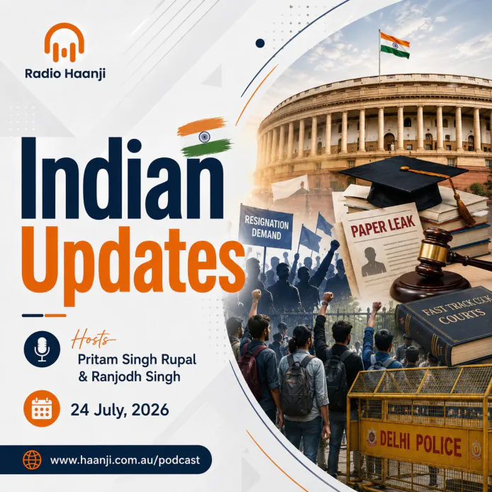 24 July - Indian Updates - Sonam Wangchuk Ends Fast as PM Modi Pushes Anti-Paper Leak Bill - Pritam Singh Rupal