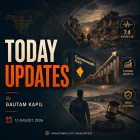 12 Aug - Today Updates - Colombia Earthquake & RBA Rate Freeze - Gautam Kapil