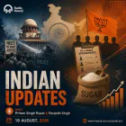 19 Aug - Indian Updates - SC Panel on NEET Protests to Major BJP Appointments - Pritam Singh Rupal