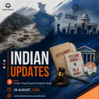 28 Aug - Indian Updates - Nepal Flood Tragedy, Punjab Maha Hartal, and Crucial Delimitation Concerns - Pritam Singh Rupal