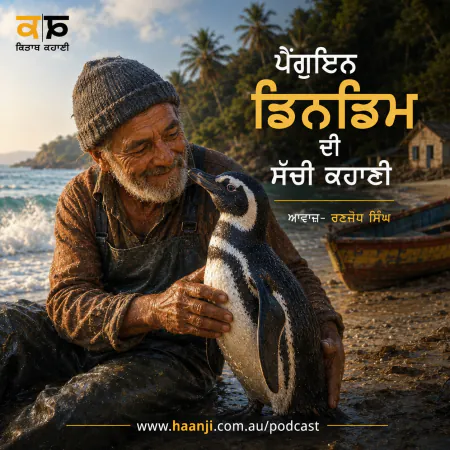 ਪੈਂਗੁਇਨ ਡਿਨਡਿਮ ਦੀ ਸੱਚੀ ਕਹਾਣੀ - Punjabi Audio Kahani - Radio Haanji